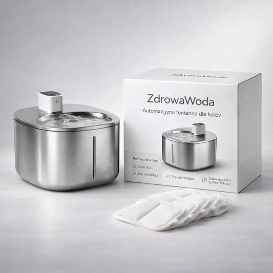 ZdrowaWoda – Kot pije więcej sam